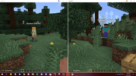 Both joyoads are recognised, updated and bothworking for single player. . How to split screen minecraft xbox one